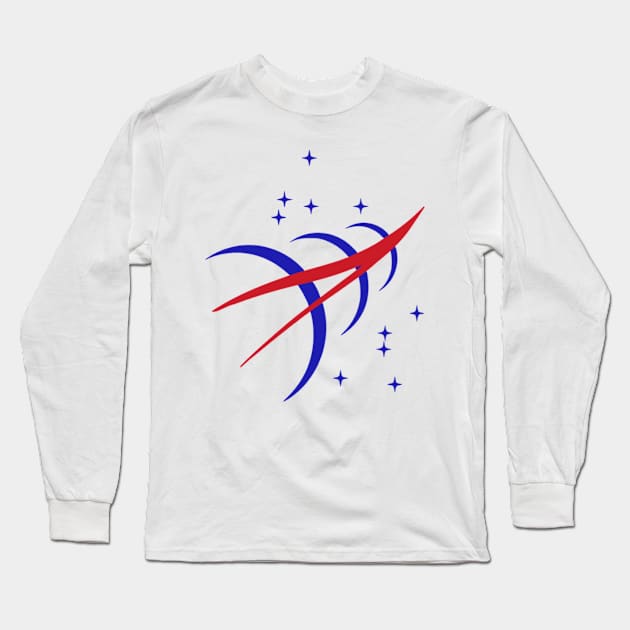 Constellation Logo Long Sleeve T-Shirt by Spacestuffplus